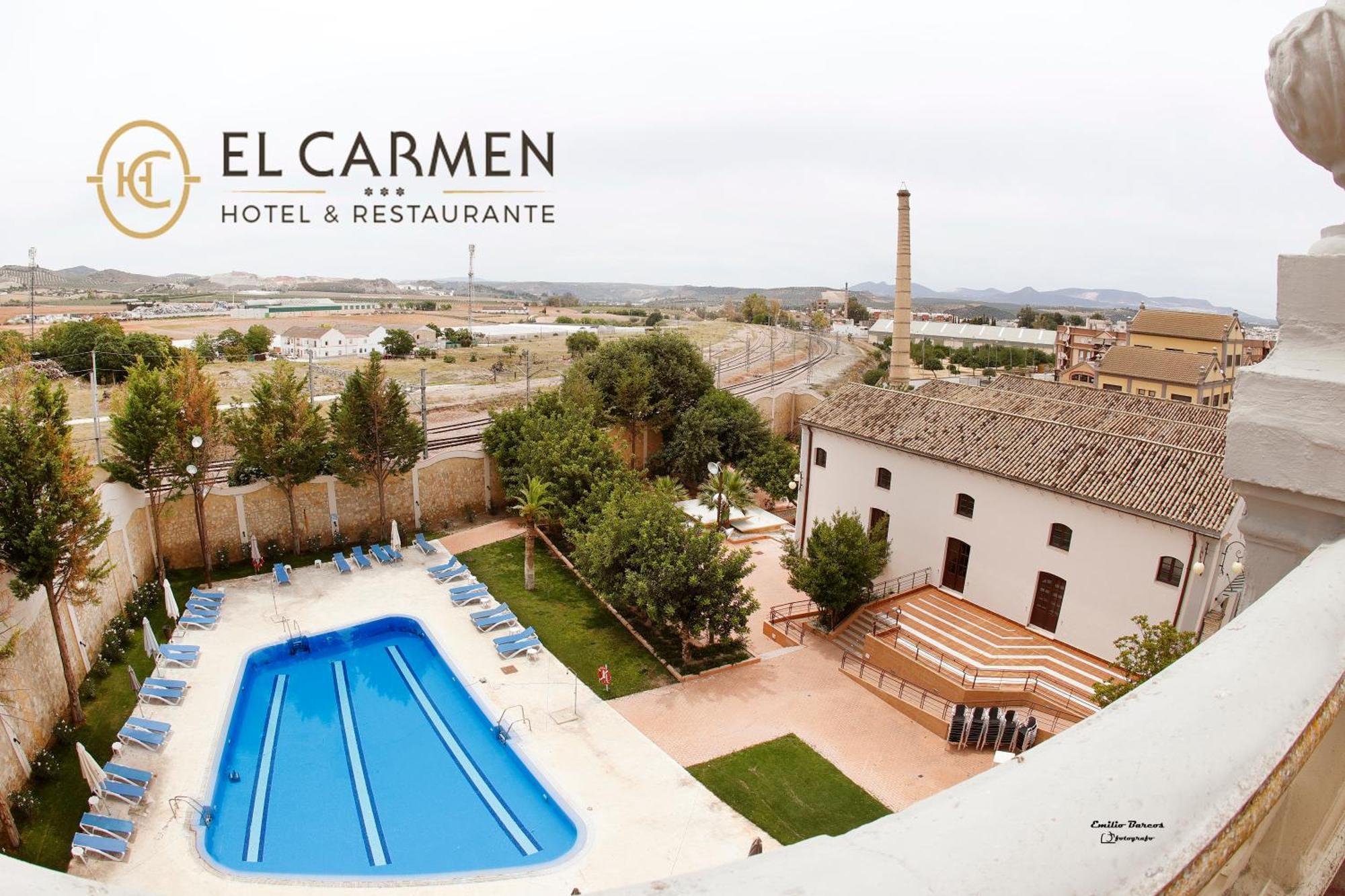 Hotel El Carmen 蓬特赫尼尔 外观 照片